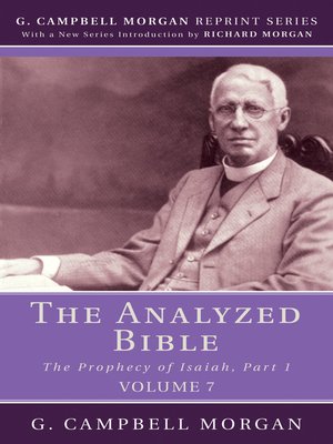 cover image of The Analyzed Bible, Volume 7